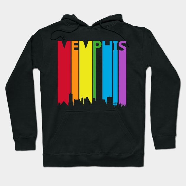 Memphis LGBT Gay Pride Hoodie by GWENT